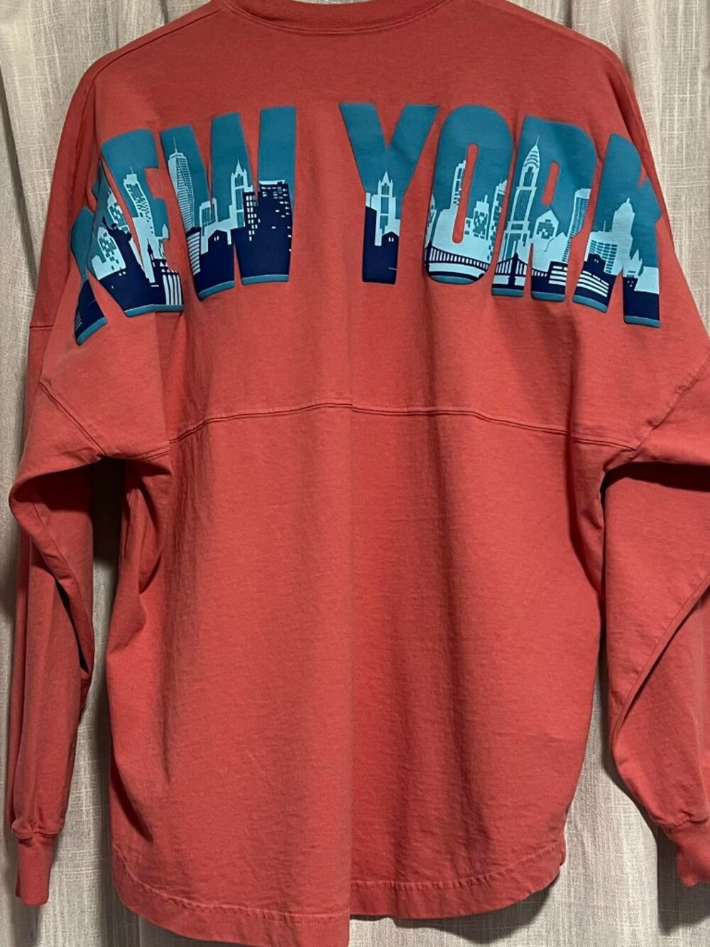 Vintage Spirit Jersey New York City Skyline Heavyweight Cotton Size M